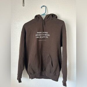 Christian Brown Hoodie